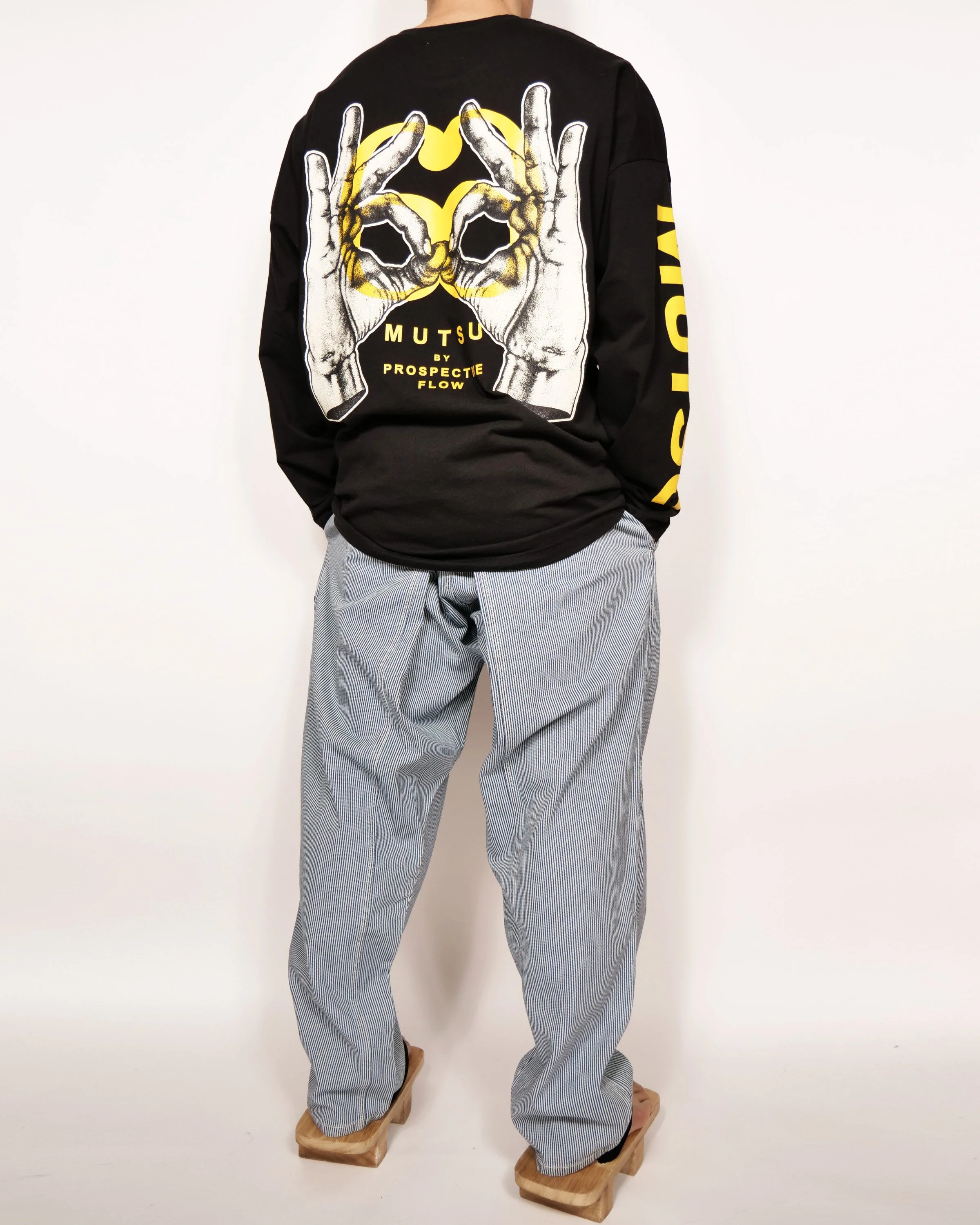 MUGEN LS TEE - BLACK | Prospective Flow | Japanese Fashion for Men